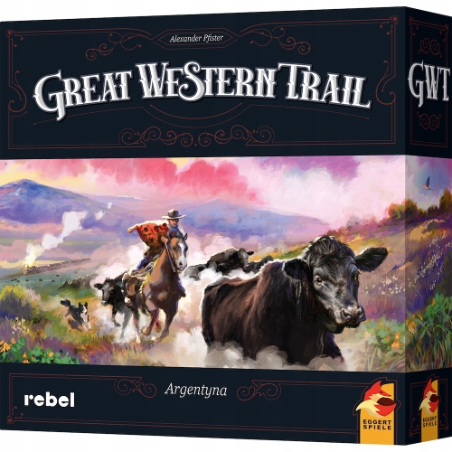 Great Western Trail: Argentínska dosková hra Rebel